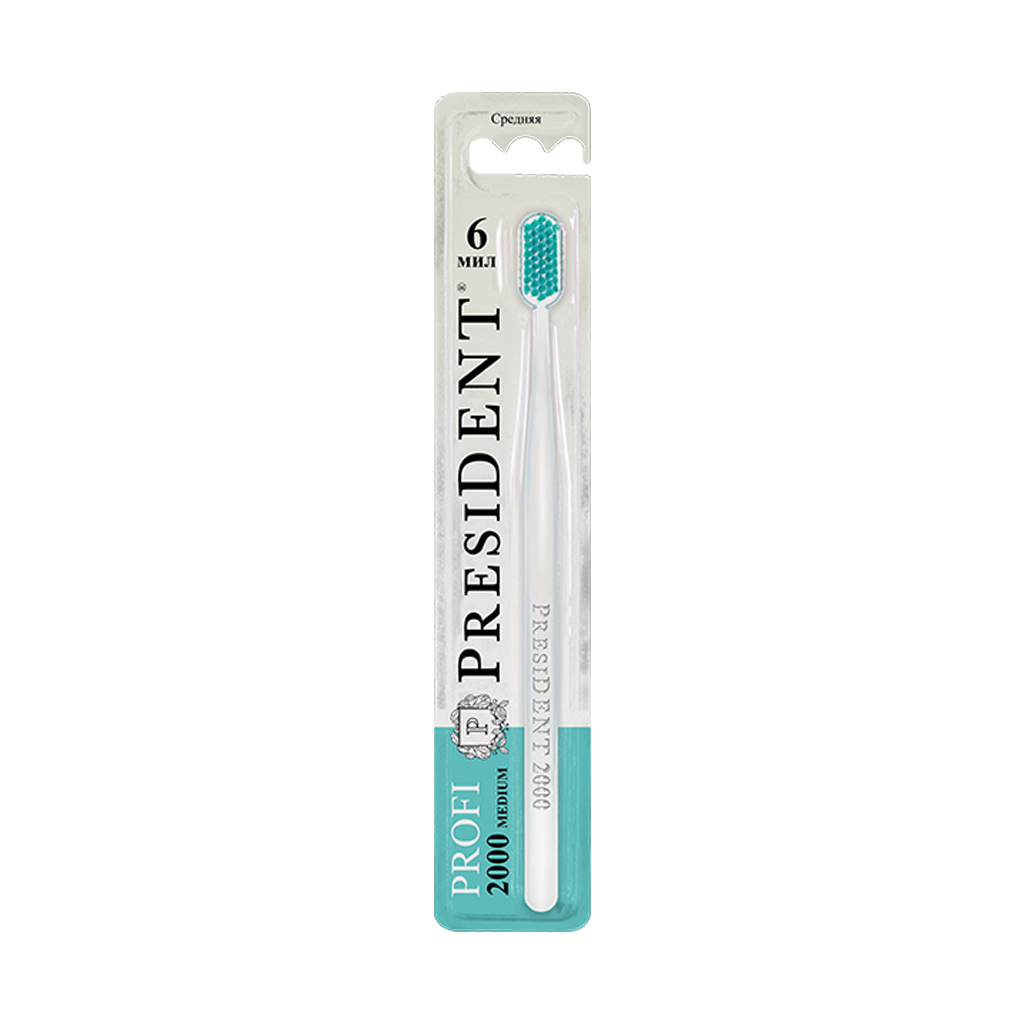 Зубная щетка PROFI Medium 2000 (PresiDENT)