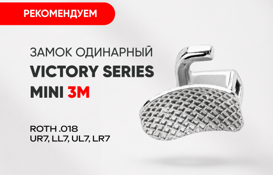 Замок одинарный Victory Series Mini ROTH .018 за 500 руб.